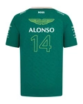 Aston Martin F1 Team Kids 2024 Fernando Alonso Driver T-Shirt