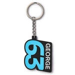 Mercedes AMG Petronas F1 George Russell Driver Keyring
