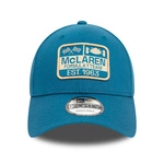 McLaren F1 New Era 9FORTY Graphic Patch Adjustable Cap - Turquoise