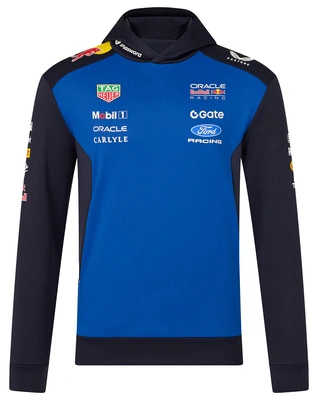 Red Bull Racing F1 Men's 2026 Team Pullover Hoodie - Blue