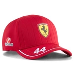 Scuderia Ferrari F1 Puma 2025 Lewis Hamilton Driver Hat - Dark Cherry