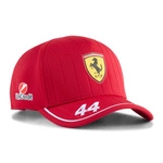 Scuderia Ferrari F1 Puma Kids 2025 Lewis Hamilton Hat - Dark Cherry