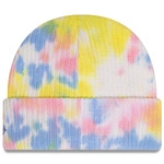 Red Bull Racing Tie Dye Multi Short Cuff Knit Beanie Hat - Multicolor