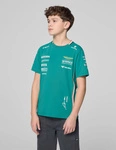 Aston Martin F1 Kids 2025 Fernando Alonso T-shirt - Green