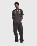 Mercedes AMG Petronas F1 adidas 2025 Men's Team Driver T-Shirt - Black