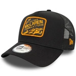 McLaren F1 New Era 9FORTY Graphic Patch Trucker Hat - Black
