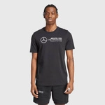 Mercedes AMG Petronas F1 adidas Men's Graphic DNA T-Shirt - Black