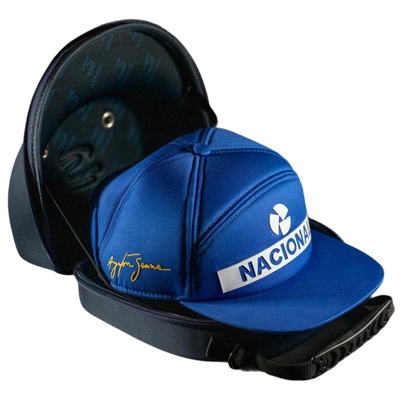 Ayrton Senna F1 Nacional 1984 Original Hat - Blue