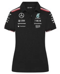 Mercedes AMG Petronas F1 Women's 2024 Team Polo Shirt - Black