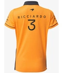 Women's McLaren F1 Daniel Ricciardo 2022 polo shirt