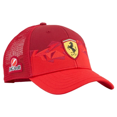Scuderia Ferrari F1 Puma 2025 Las Vegas GP Hat - Red