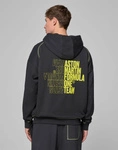 Aston Martin F1 Men's Graphic Hoodie - Black