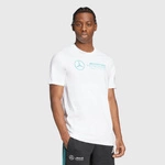 Mercedes AMG Petronas F1 adidas Men's Graphic DNA T-Shirt - White