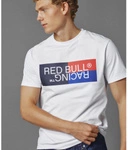 Red Bull Racing x Pepe Jeans - Men's Color Block Logo T-shirt - White