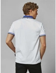 Red Bull Racing x Pepe Jeans - Men's Graphic Stripe Collar Polo Shirt - White