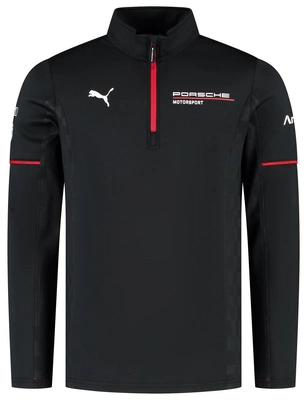 Porsche Motorsport Men's 2025 Team Mid-Layer - Black