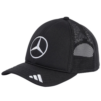 Mercedes AMG Petronas F1 adidas Star Trucker Cap - Black