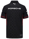 Porsche Motorsport Men's 2025 Team Polo Shirt - Black