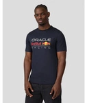 Red Bull Racing F1 Men's Large Logo T-Shirt - Night Sky