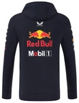 Red Bull Racing F1 Men's 2025 Team Full Zip Hoodie - Navy