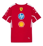 Scuderia Ferrari F1 Kids 2025 Team T-Shirt - Dark Cherry
