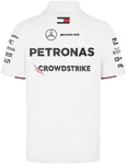 Mercedes AMG Petronas F1 Men's 2024 Team Polo Shirt - White